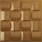 Ekena Millwork 19 5/8in. W x 19 5/8in. H Baile EnduraWall Decorative 3D Wall Panel Covers 2.67 Sq. Ft. WP20X20BADVG - alternate 1